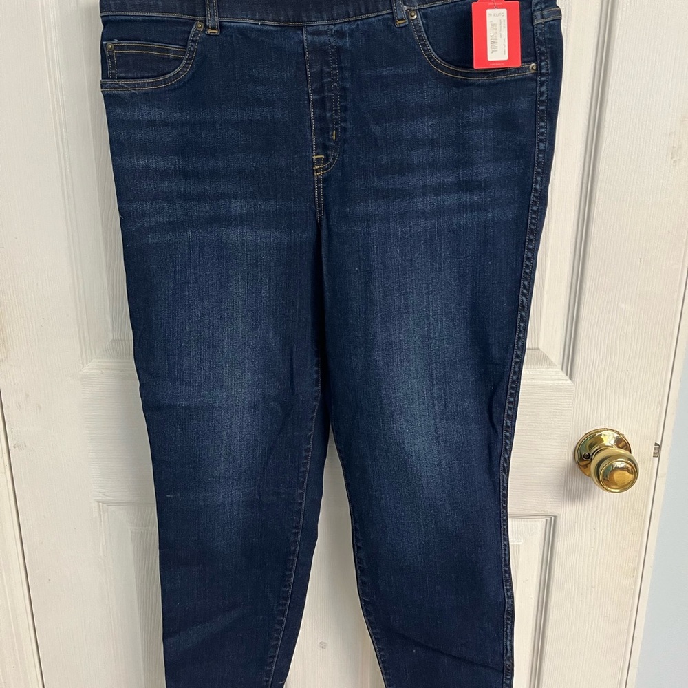 Spanx Petite XL NWT skinny ankle jeans